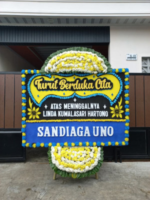 Papan Bunga Duka di Sitirejo I