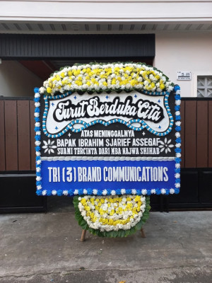 Papan Bunga Duka di Sitirejo I